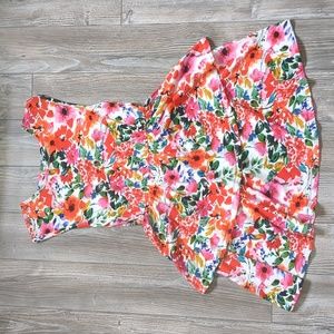MEXX Girls Sleeveless Floral Ruffle Dress Size 14